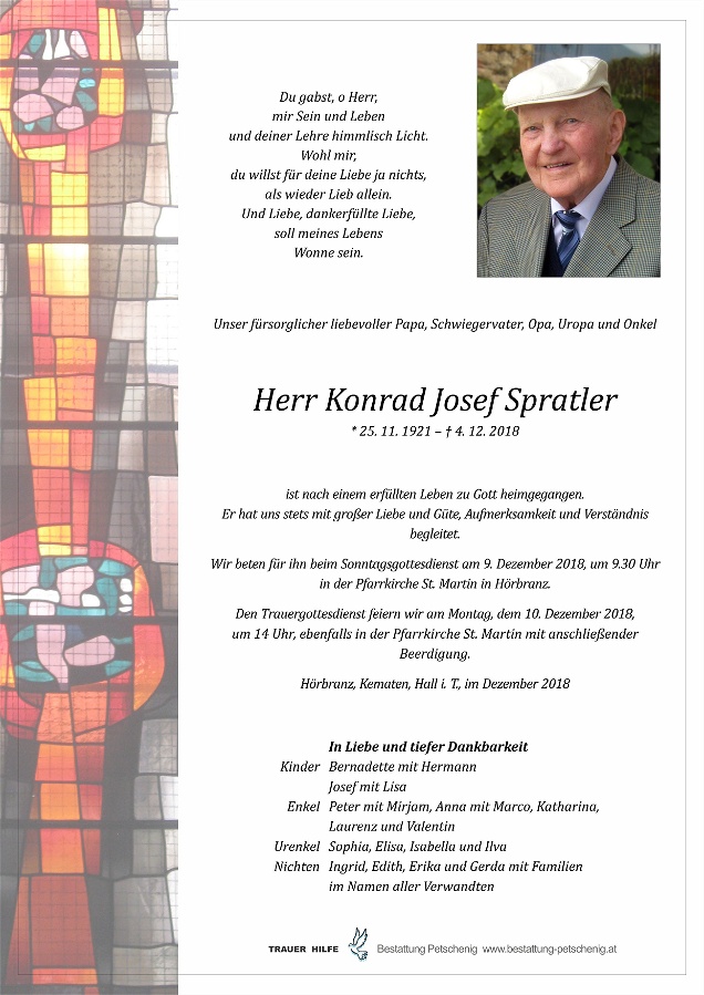 Konrad Josef Spratler